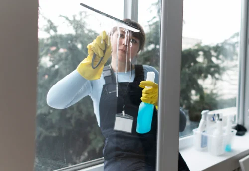 Nettoyage de vitres intérieures et extérieures à Courçay